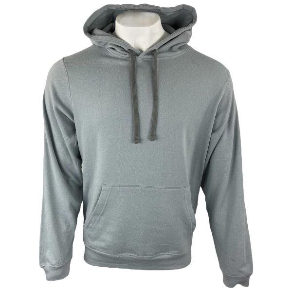 Grey eco-friendly sweatshirt.